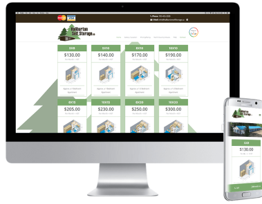 Haliburton Self Storage - Web Design, SEO Aurora